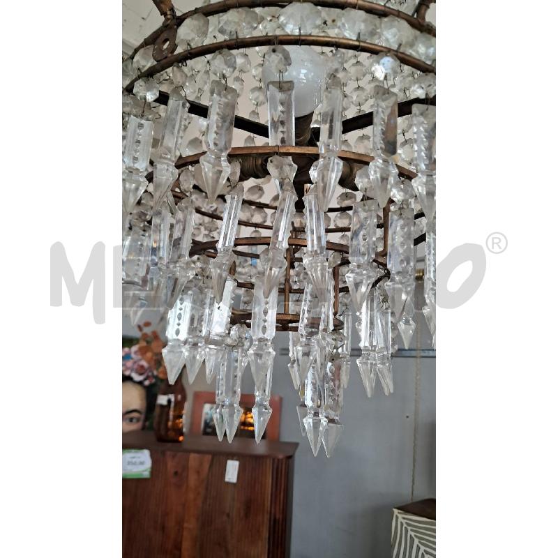 LAMPADARIO GOCCE | Mercatino dell'Usato Arezzo 3