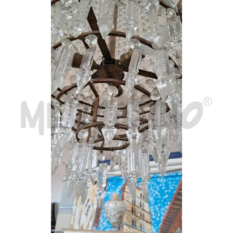 LAMPADARIO GOCCE | Mercatino dell'Usato Arezzo 4