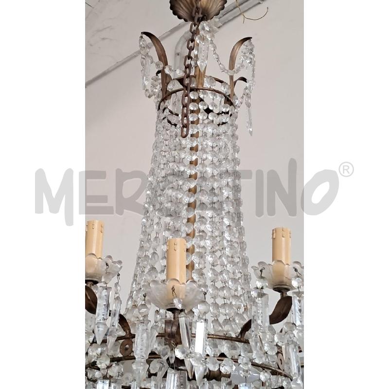 LAMPADARIO GOCCE | Mercatino dell'Usato Arezzo 5