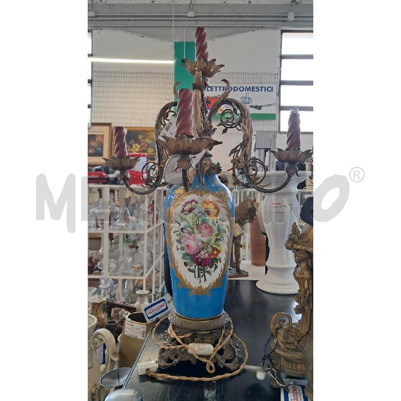 LAMPADA CELESTE E ORO | Mercatino dell'Usato Arezzo 1