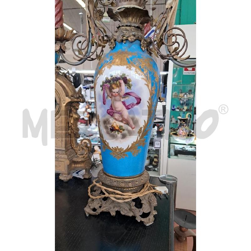 LAMPADA CELESTE E ORO | Mercatino dell'Usato Arezzo 3