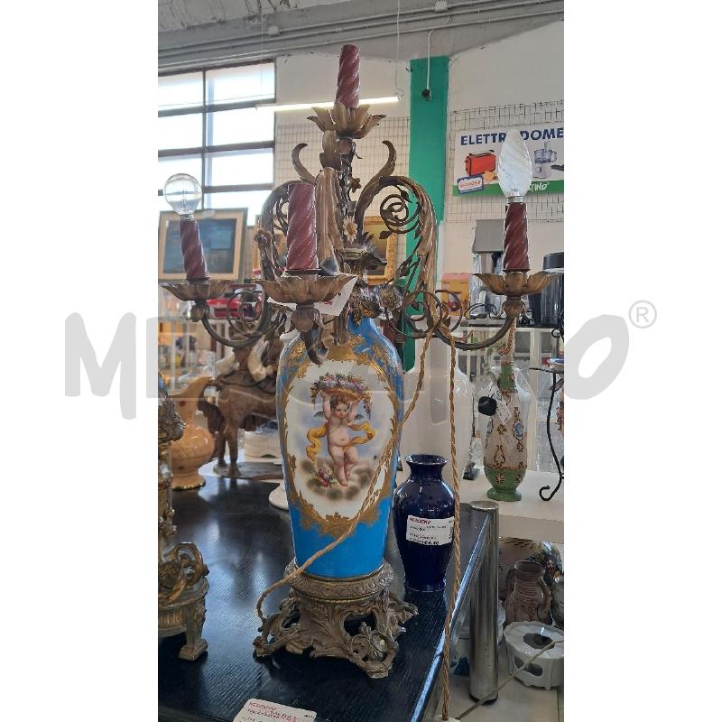 LAMPADA CELESTE E ORO | Mercatino dell'Usato Arezzo 1