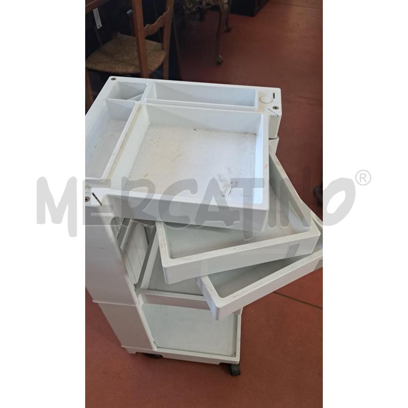 MOBILETTO BIEFFE JOE COLOMBO BIANCO | Mercatino dell'Usato Arezzo 2