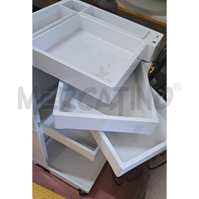 MOBILETTO BIEFFE JOE COLOMBO BIANCO | Mercatino dell'Usato Arezzo 5