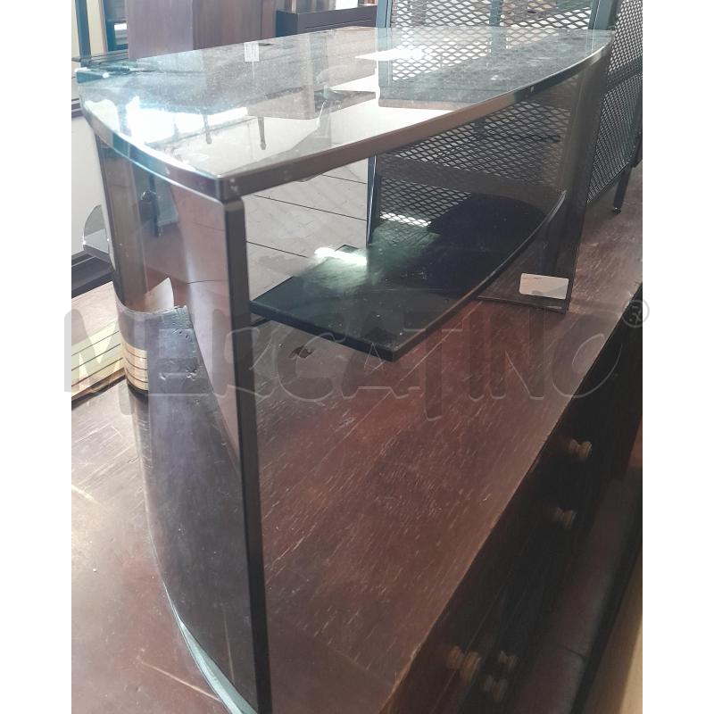 MOBILETTO PORTA TV IN CRISTALLO | Mercatino dell'Usato Arezzo 3