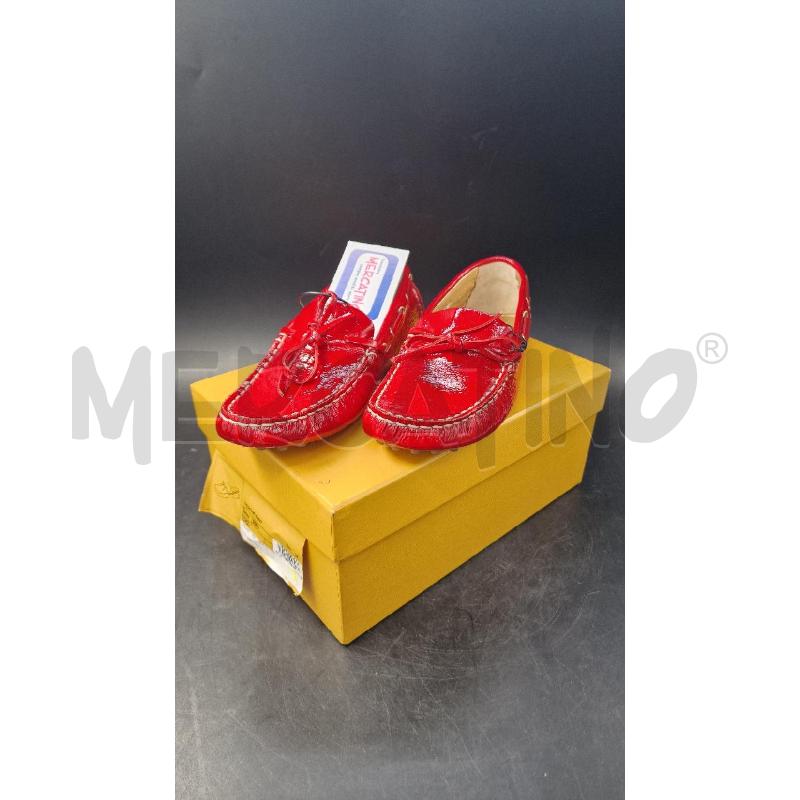 MOCASSINI BAMBINA ROSSI NUOVI CARSHOE | Mercatino dell'Usato Arezzo 1