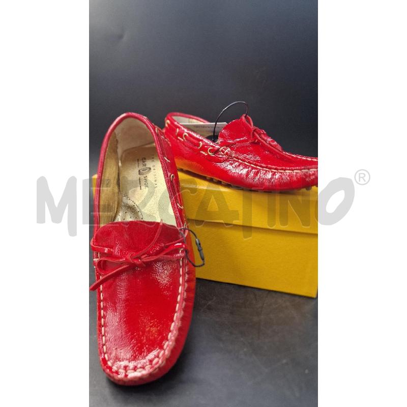MOCASSINI BAMBINA ROSSI NUOVI CARSHOE | Mercatino dell'Usato Arezzo 5