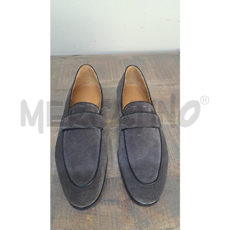 MOCASSINI DONNA CAMOSCIO GRIGIO ARFANGO | Mercatino dell'Usato Arezzo 1