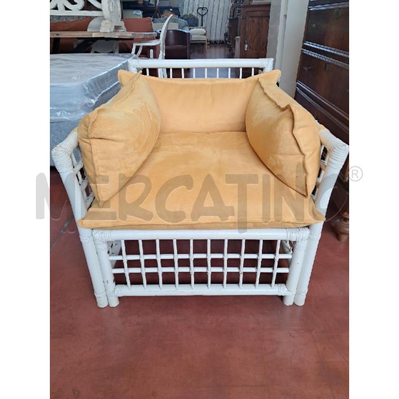POLTRONA MIDOLLINO BIANCA | Mercatino dell'Usato Arezzo 1