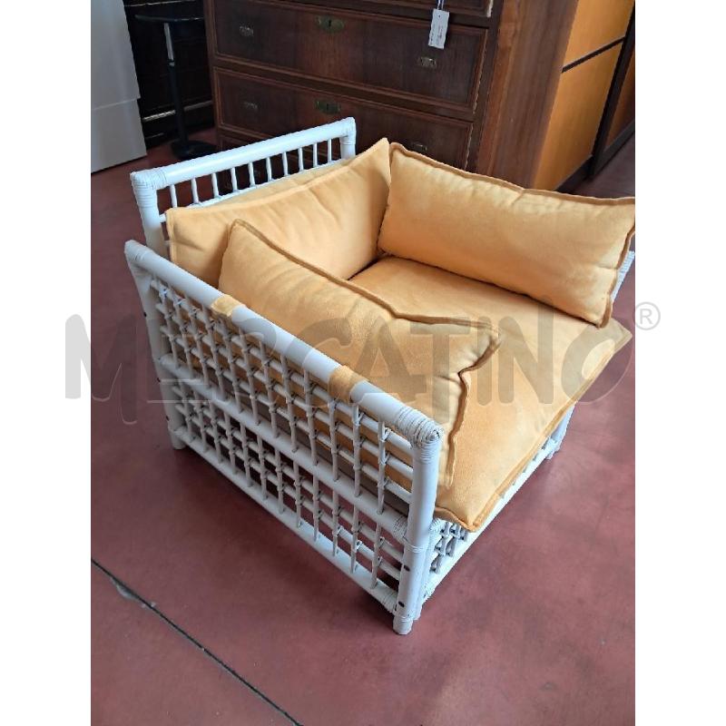 POLTRONA MIDOLLINO BIANCA | Mercatino dell'Usato Arezzo 5