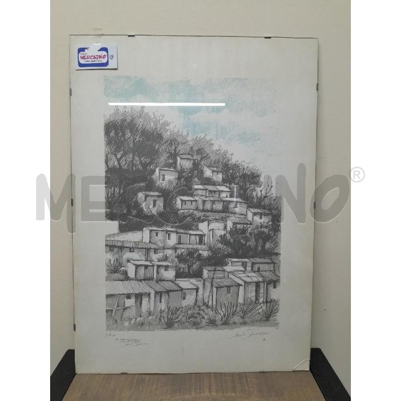 QUADRO LITOGRAFIA P.A. CASE | Mercatino dell'Usato Arezzo 1