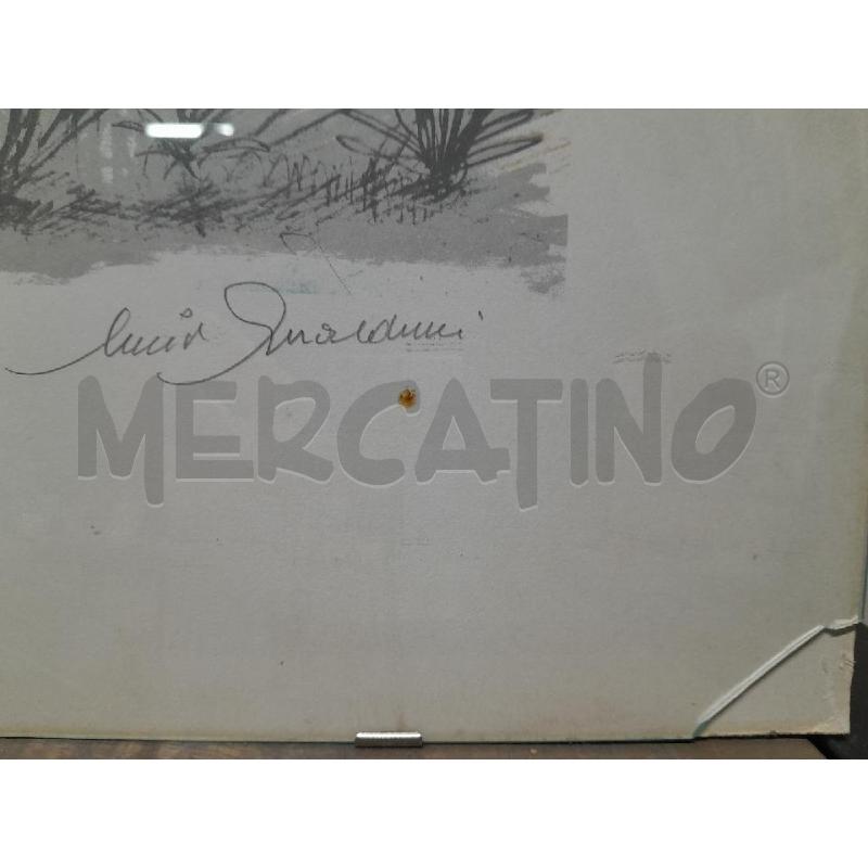 QUADRO LITOGRAFIA P.A. CASE | Mercatino dell'Usato Arezzo 5