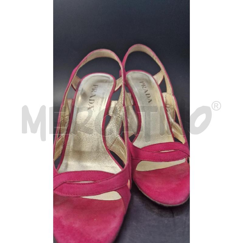 SANDALI DONNA FUCSIA PRADA | Mercatino dell'Usato Arezzo 5