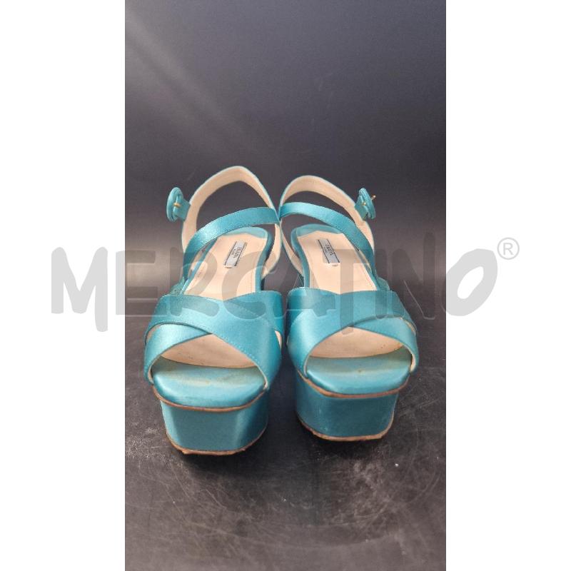 SANDALI DONNA TURCHESE PRADA | Mercatino dell'Usato Arezzo 2