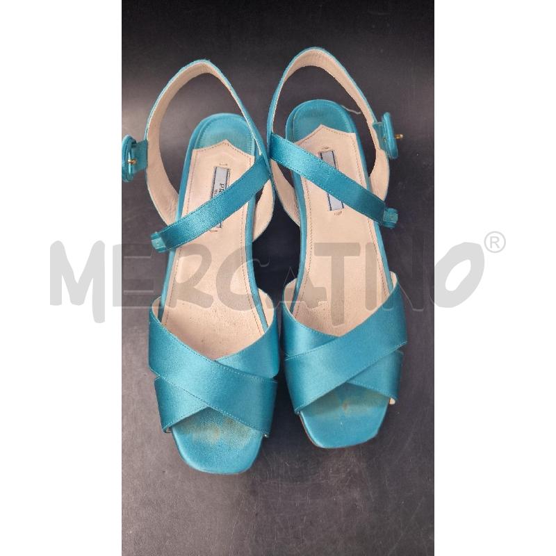 SANDALI DONNA TURCHESE PRADA | Mercatino dell'Usato Arezzo 3