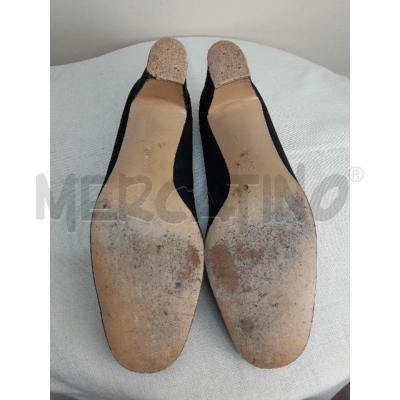 SCARPE TACCHI NERA FERRAGAMO | Mercatino dell'Usato Arezzo 5