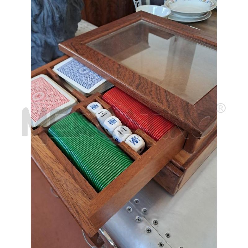 SCATOLA RADICA GIOCO CARTE | Mercatino dell'Usato Arezzo 4