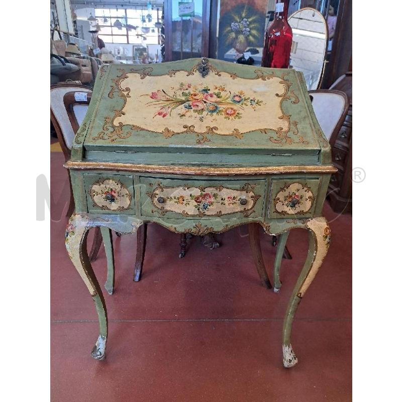 SCRITTOIO VECCHIO STILE VENEZIA  | Mercatino dell'Usato Arezzo 1