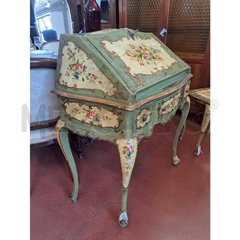 SCRITTOIO VECCHIO STILE VENEZIA  | Mercatino dell'Usato Arezzo 2