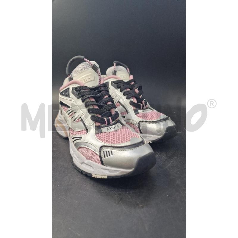 SNEAKERS DONNA ASH ROSA NERE BAINCHE | Mercatino dell'Usato Arezzo 1