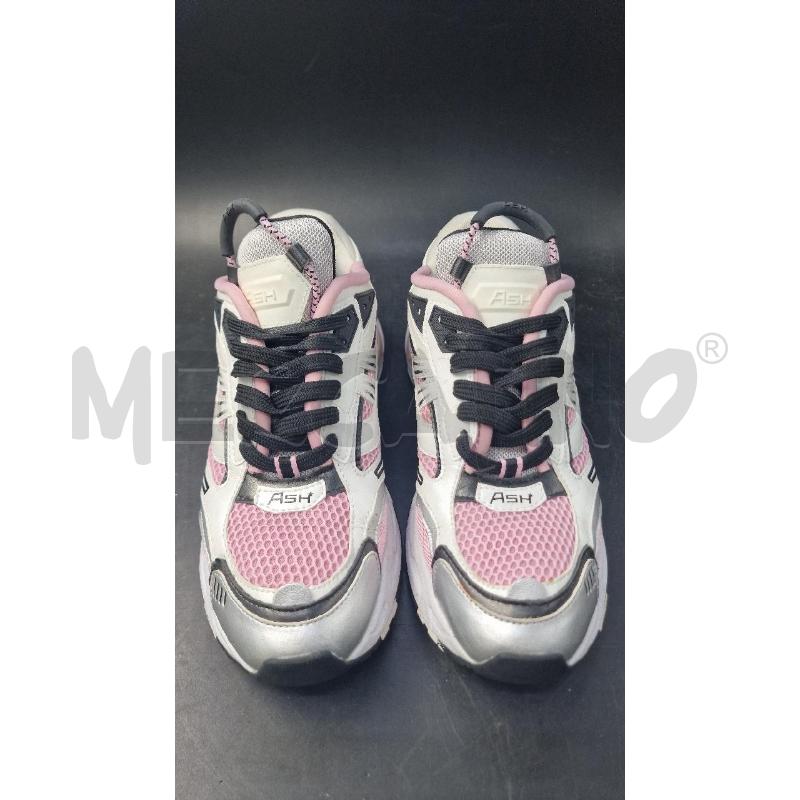 SNEAKERS DONNA ASH ROSA NERE BAINCHE | Mercatino dell'Usato Arezzo 2