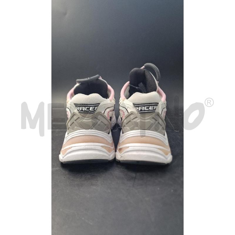 SNEAKERS DONNA ASH ROSA NERE BAINCHE | Mercatino dell'Usato Arezzo 4