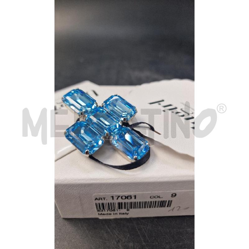 SPILLA CROCE AZZURRA BLUMARINE | Mercatino dell'Usato Arezzo 3