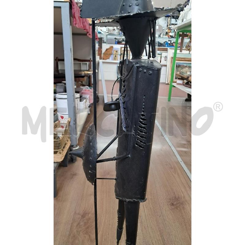 STATUETTA FERRO NERO  | Mercatino dell'Usato Arezzo 3