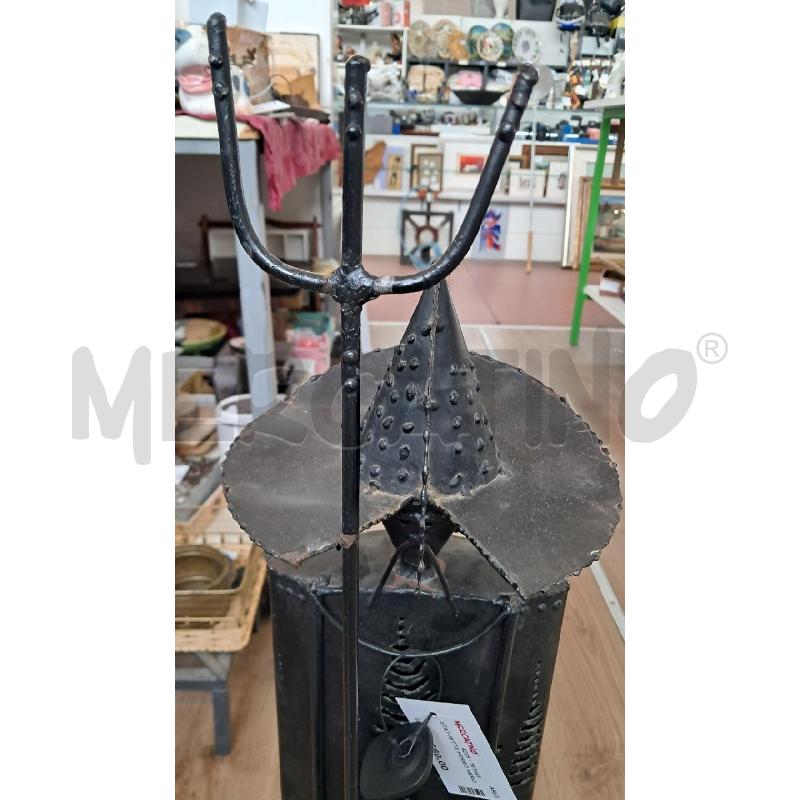 STATUETTA FERRO NERO  | Mercatino dell'Usato Arezzo 5
