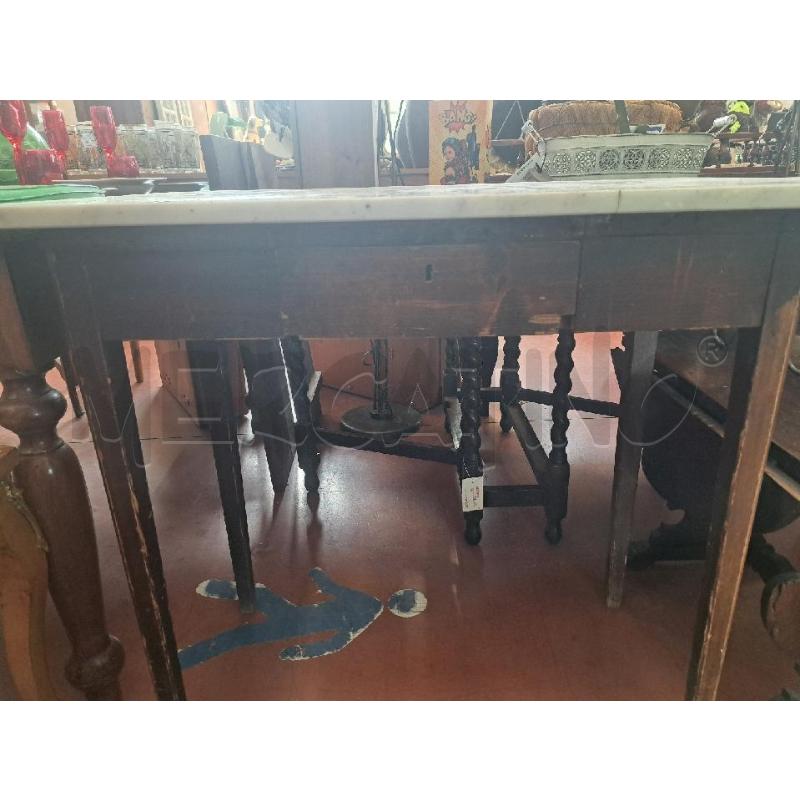 TAVOLINO CON MARMO  | Mercatino dell'Usato Arezzo 3