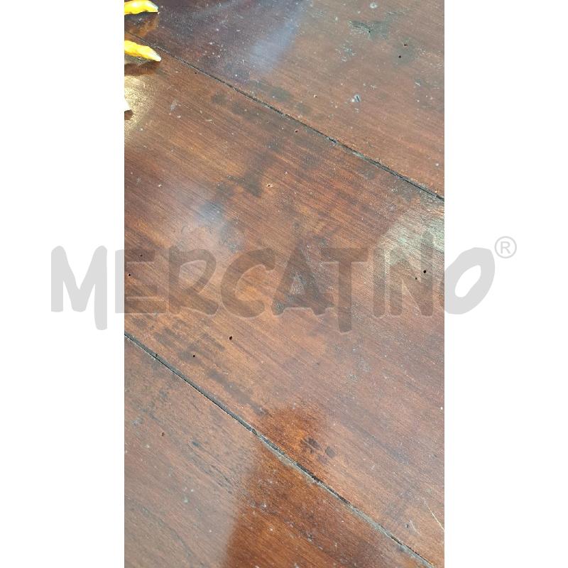 TAVOLO RETTANGOLARE IN NOCE ALLUNGABILE  | Mercatino dell'Usato Arezzo 4