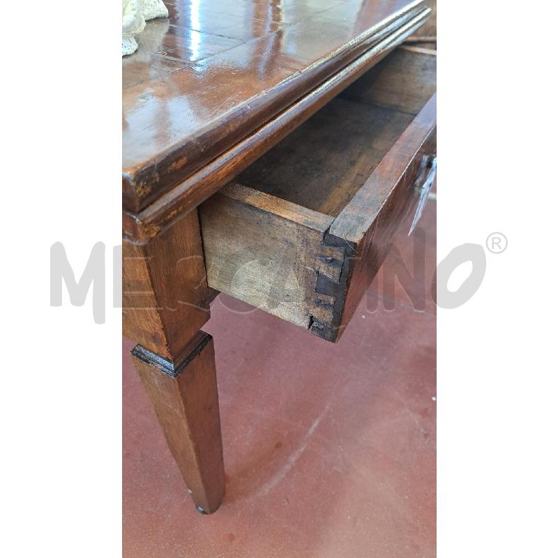 TAVOLO RETTANGOLARE IN NOCE ALLUNGABILE  | Mercatino dell'Usato Arezzo 5