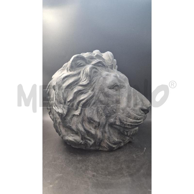 TESTA LEONE NERA | Mercatino dell'Usato Arezzo 2