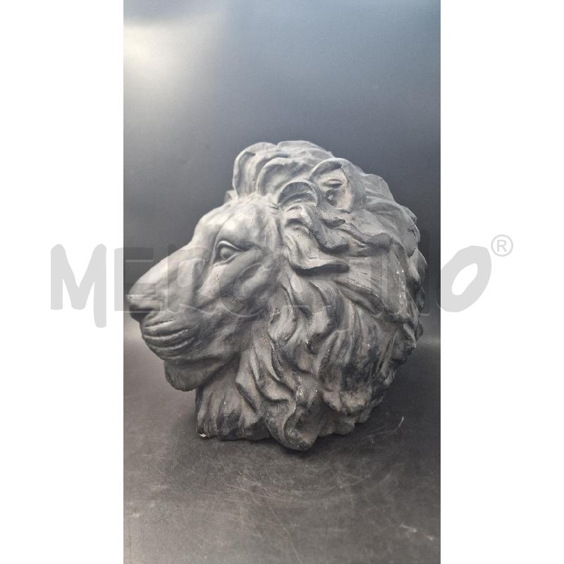 TESTA LEONE NERA | Mercatino dell'Usato Arezzo 3