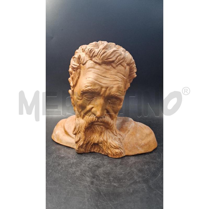 TESTA TERRACOTTA MICHELANGELO | Mercatino dell'Usato Arezzo 1