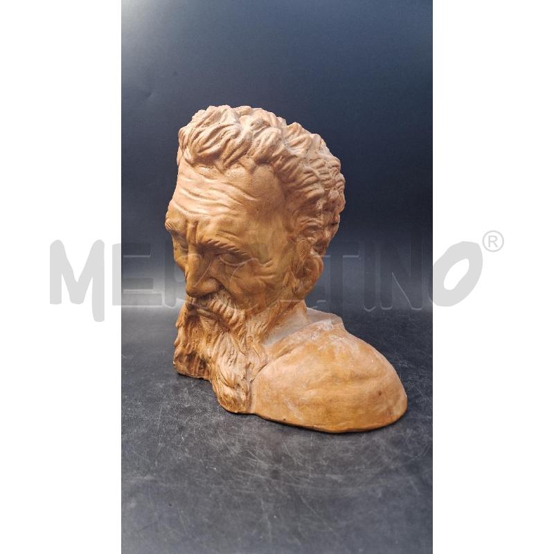 TESTA TERRACOTTA MICHELANGELO | Mercatino dell'Usato Arezzo 4