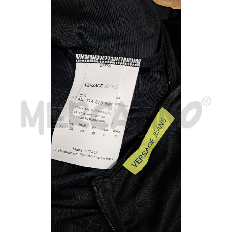 TUBINO DONNA VERSACE JEANS NERO | Mercatino dell'Usato Arezzo 5