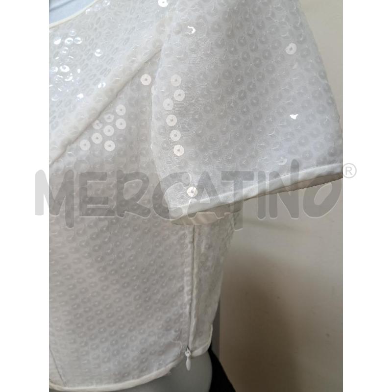 T SHIRT DONNA PALIETTES BIANCHE MAX | Mercatino dell'Usato Arezzo 3