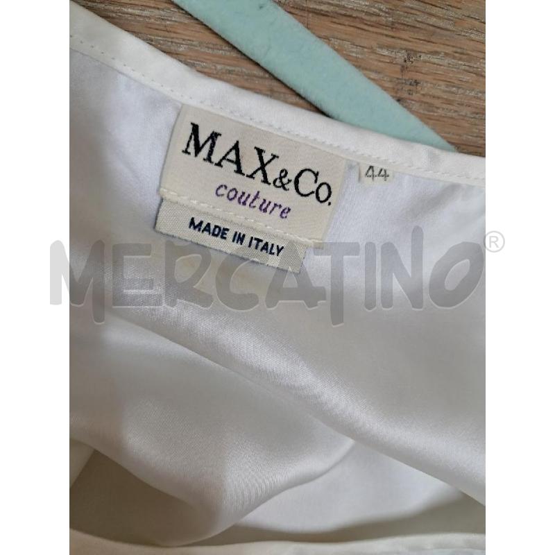 T SHIRT DONNA PALIETTES BIANCHE MAX | Mercatino dell'Usato Arezzo 5