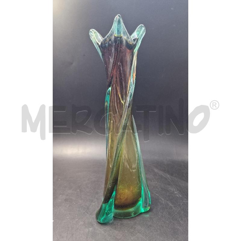 VASO VETRO ANNI70 R  | Mercatino dell'Usato Arezzo 1