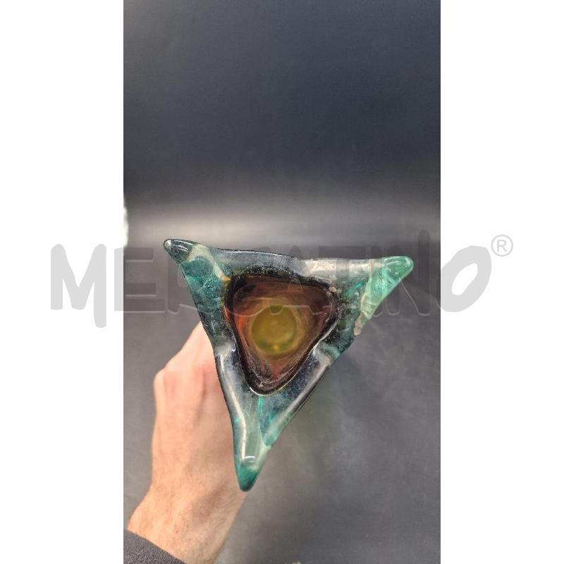 VASO VETRO ANNI70 R  | Mercatino dell'Usato Arezzo 4