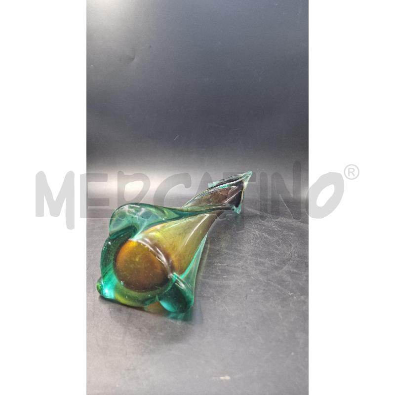 VASO VETRO ANNI70 R  | Mercatino dell'Usato Arezzo 5