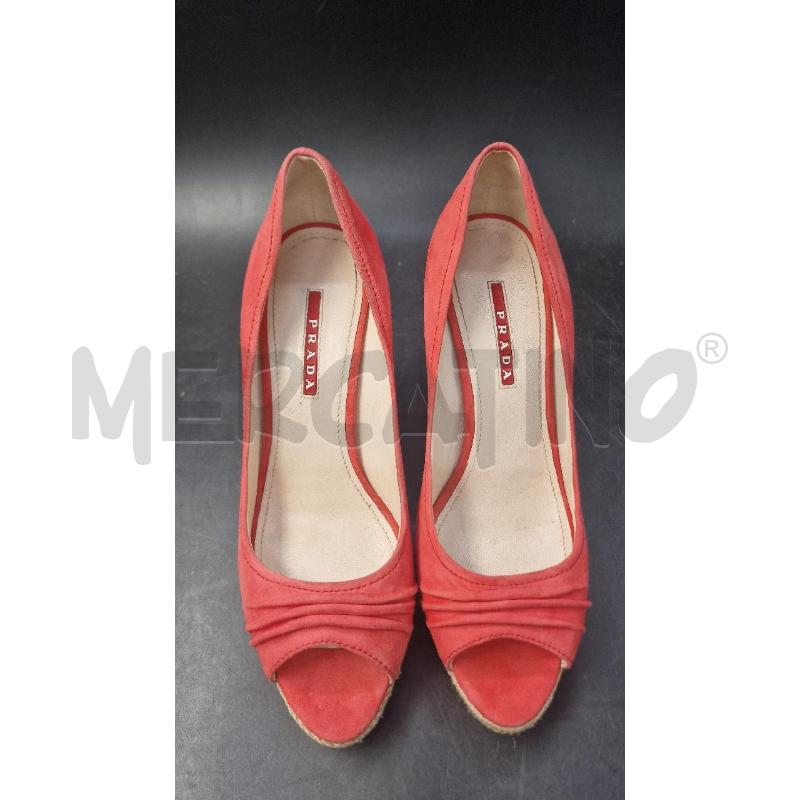ZEPPA CAMOSCIO CORALLO PRADA | Mercatino dell'Usato Arezzo 3