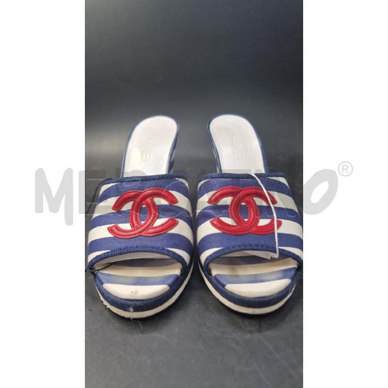 ZEPPA CHANEL RIGO BLU DIFETTINO | Mercatino dell'Usato Arezzo 3