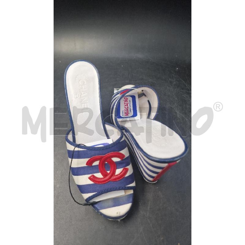 ZEPPA CHANEL RIGO BLU DIFETTINO | Mercatino dell'Usato Arezzo 5