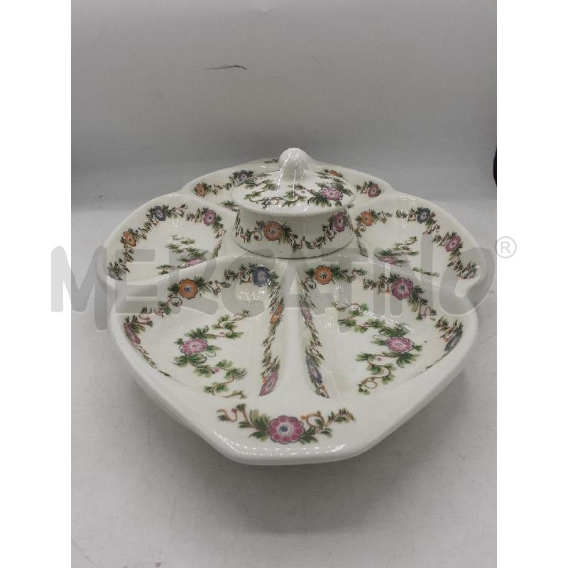 ANTIPASTIERA CERAMICA FIORELLINI ALFA | Mercatino dell'Usato Atripalda 3