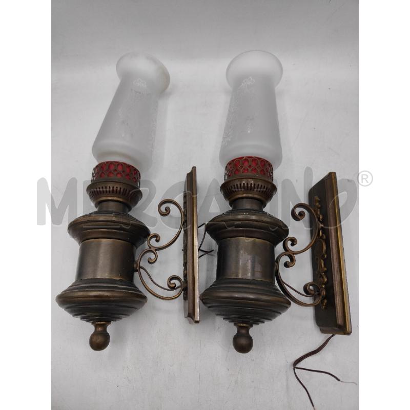 APPLIQUE OTTONE 2 BIANC OPACA | Mercatino dell'Usato Atripalda 2