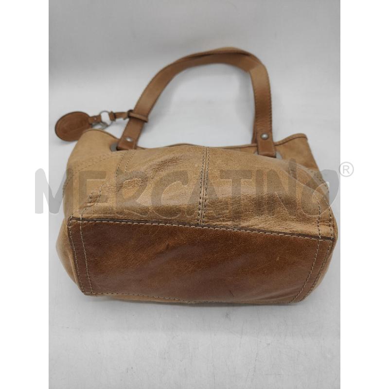BORSA DONNA BEIGE PELLE FOSSIL | Mercatino dell'Usato Atripalda 3