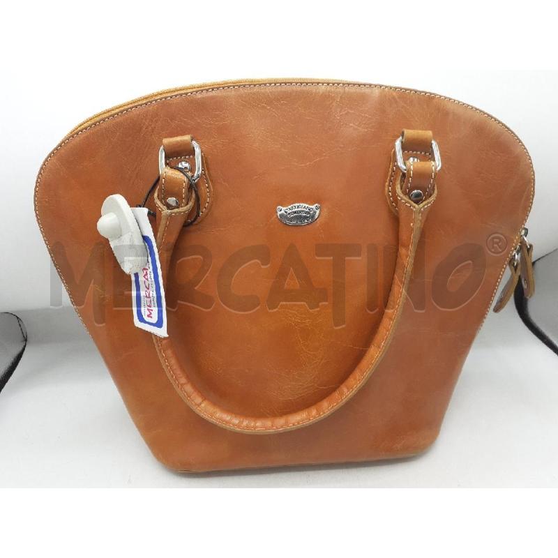 BORSA DONNA BEIG CUOIO L'ARTIGIANO | Mercatino dell'Usato Atripalda 1
