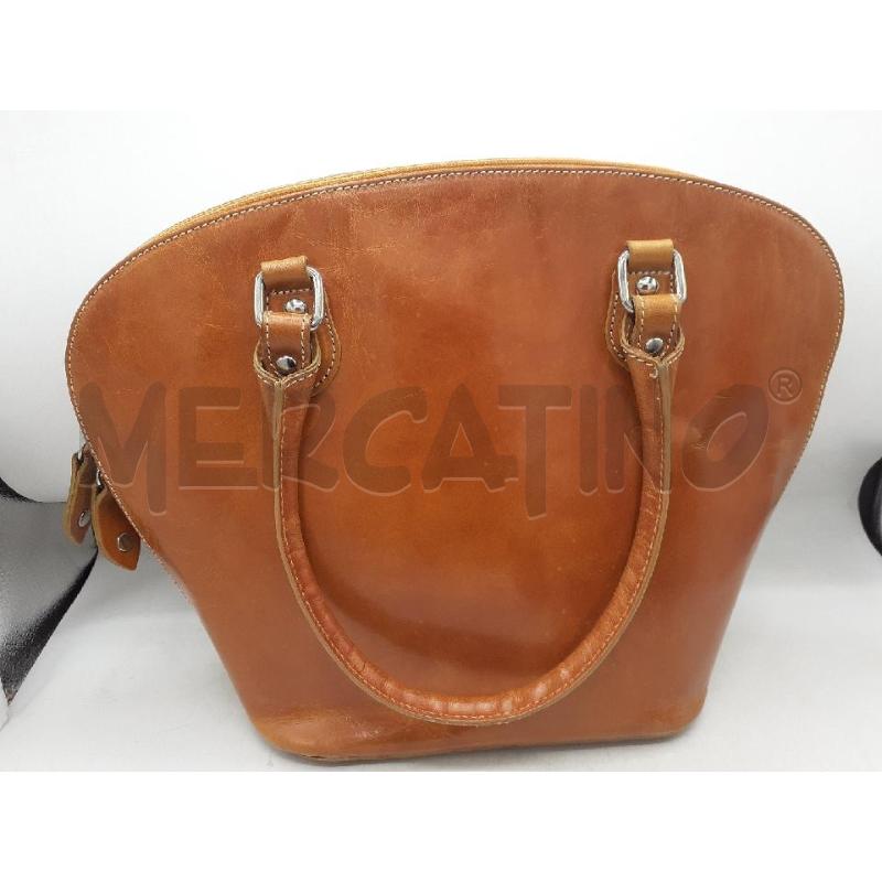 BORSA DONNA BEIG CUOIO L'ARTIGIANO | Mercatino dell'Usato Atripalda 2